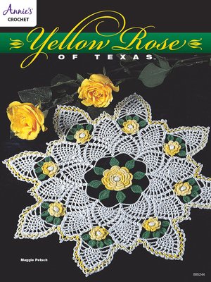 cover image of Yellow Rose of Texas Doily